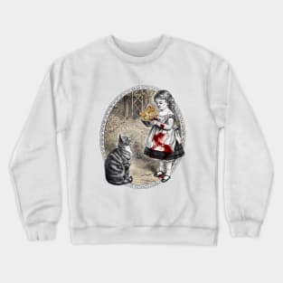 Cats are Tyrants (Victorian) Crewneck Sweatshirt